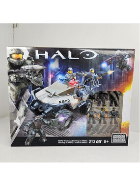SEALED Mega Bloks CNH06 Halo NMPD Warthog Set. Walmart Exclusive CNH06 **GRAIL**